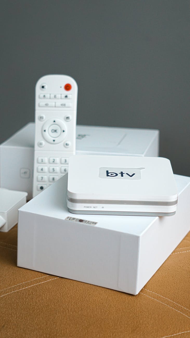 modern smart tv control equipment